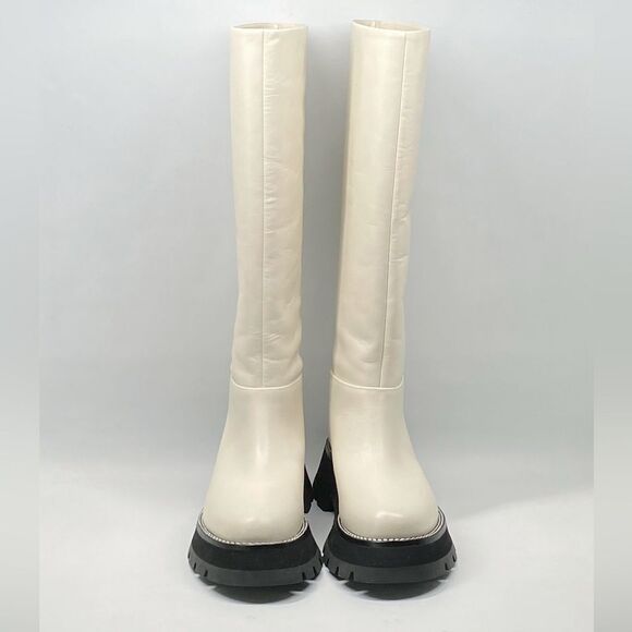 3.1 PHILLIP LIM Kate Lug-Sole Tube Boots size 38 - Picture 6 of 14